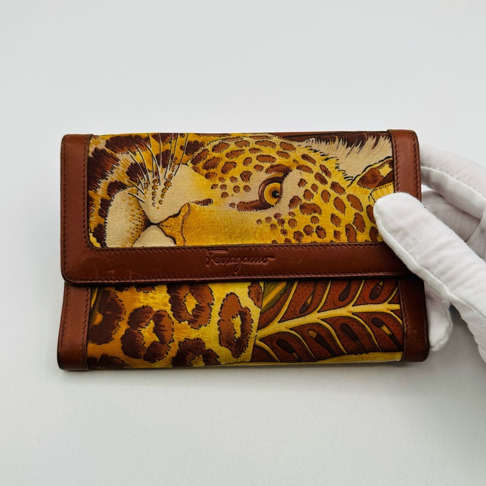 Salvatore Ferragamo Rare Leopard Wallet